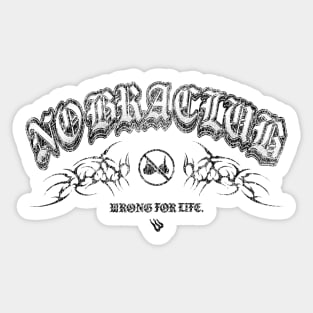 No Bra Club Sticker